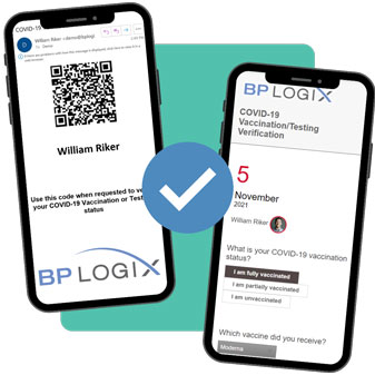 Meet COVID-19 vaccination and testing mandates with the BP Logix Vaccine Tracker app