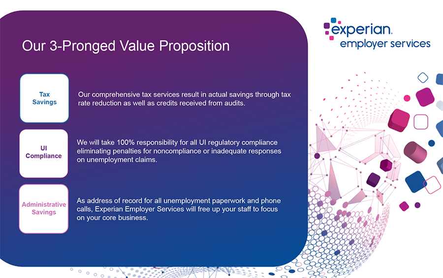 Experian Employer Services - Value Proposition