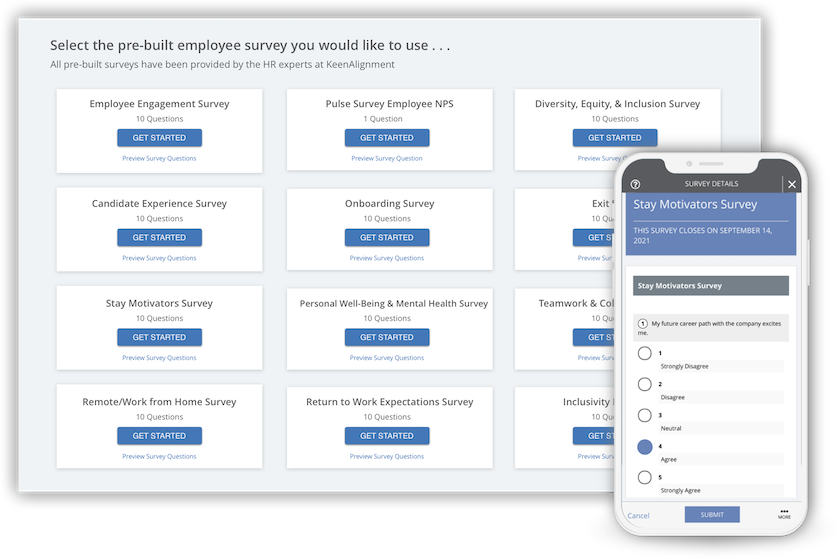 ClearCompany Employee Engagement Surveys